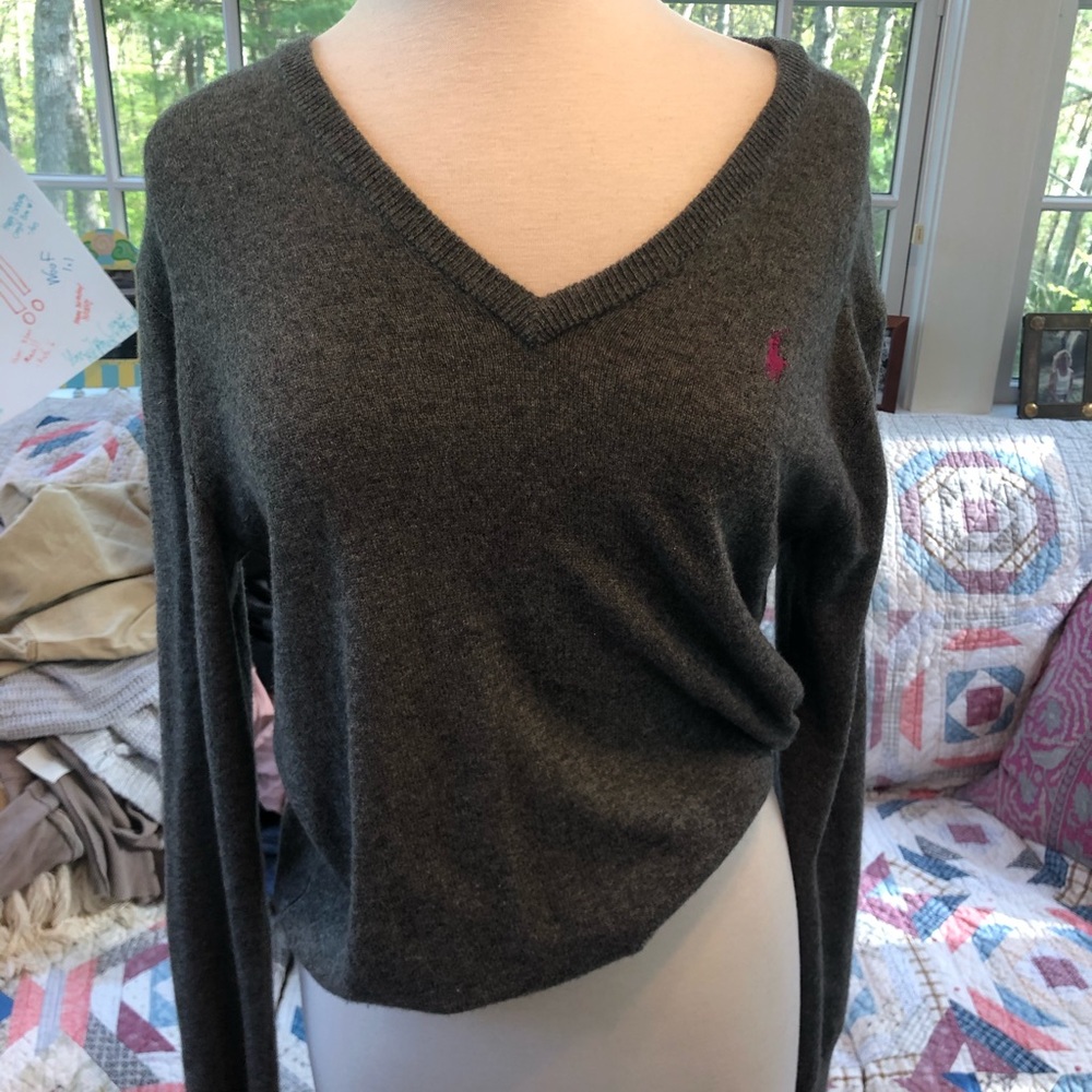 Ralph Lauren v neck sweater